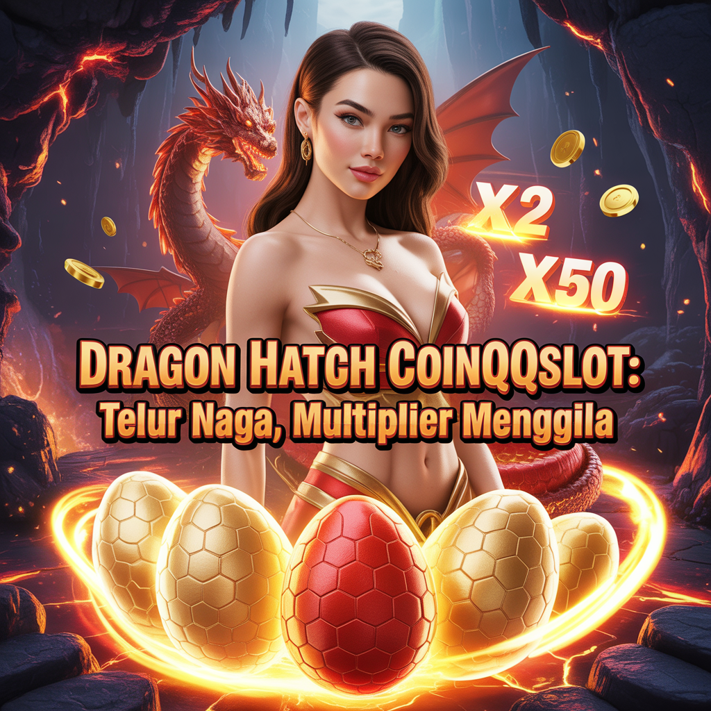 Dragon Hatch COINQQSLOT: Telur Naga, Multiplier Menggila