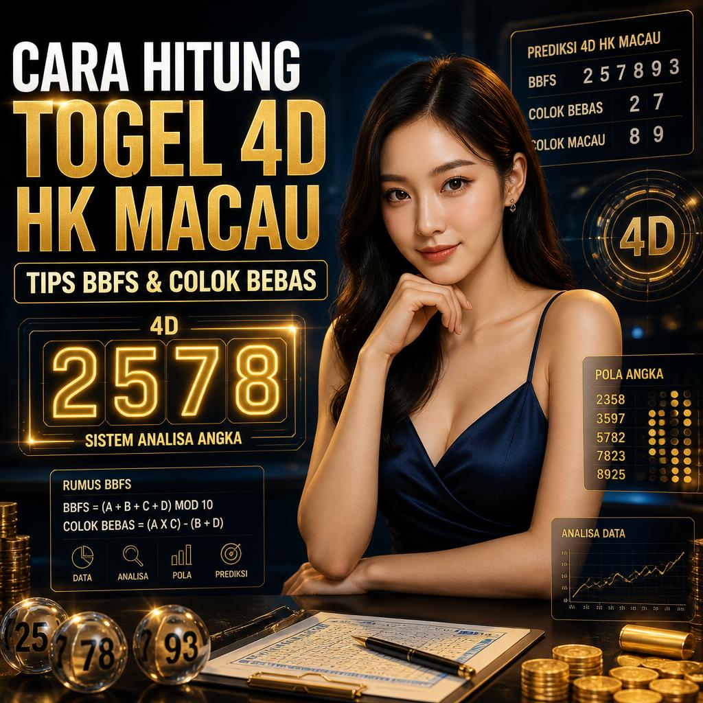 Cara Hitung Togel 4D HK Macau Terbaru: Rahasia BBFS dan Colok Bebas