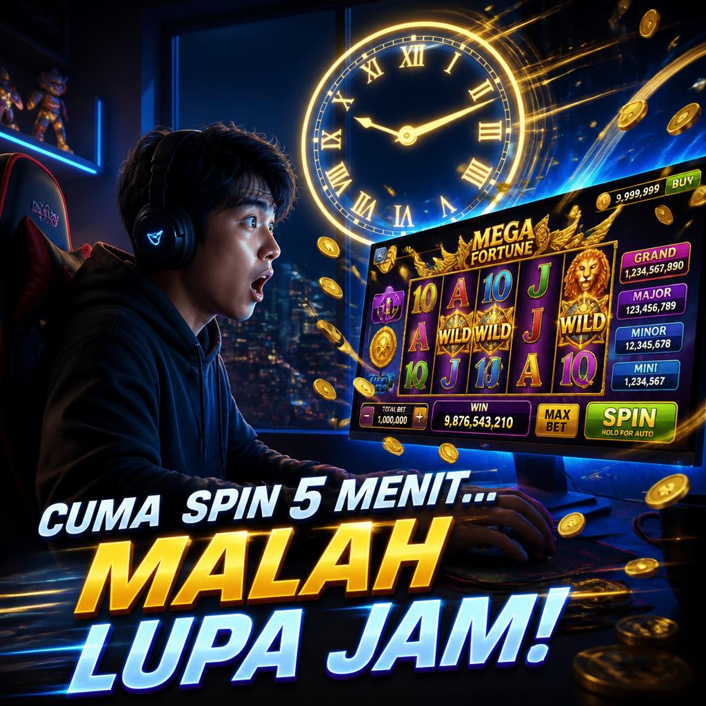 Saya Cuma Mau Spin 5 Menit, Tapi Slot Online Malah Bikin Lupa Jam