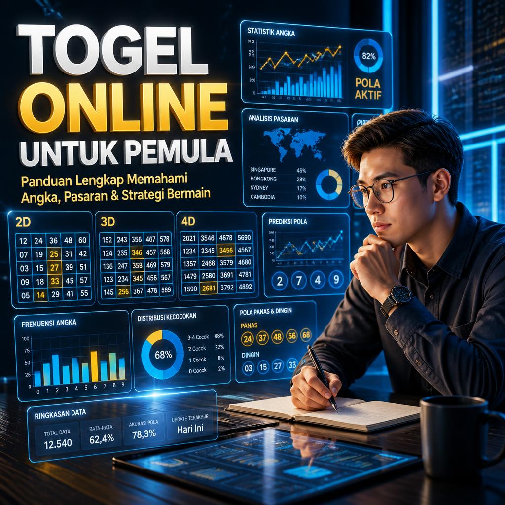 Togel Online untuk Pemula: Panduan Lengkap Memahami Angka, Pasaran, dan Strategi Bermain